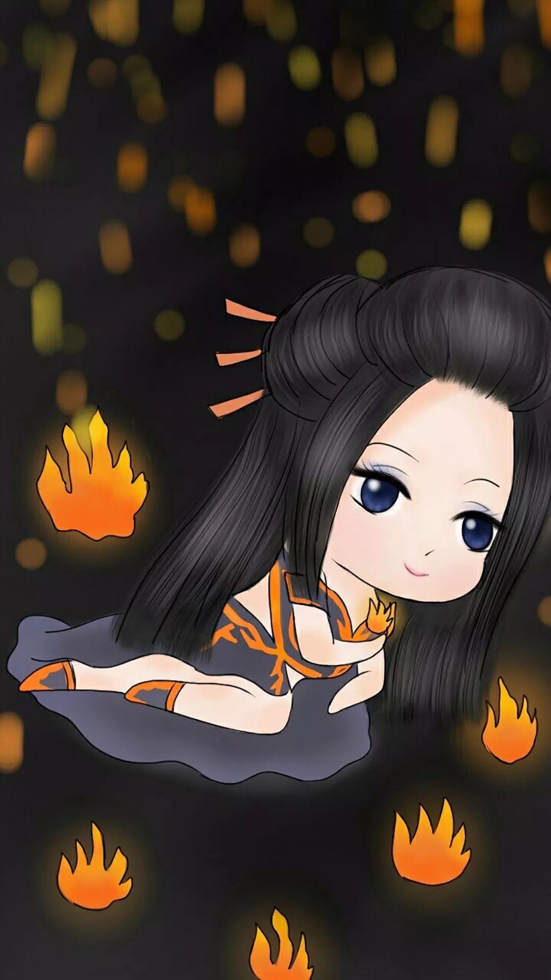 焰灵姬壁纸天行九歌焰灵姬精美壁纸焰灵姬无水印壁纸