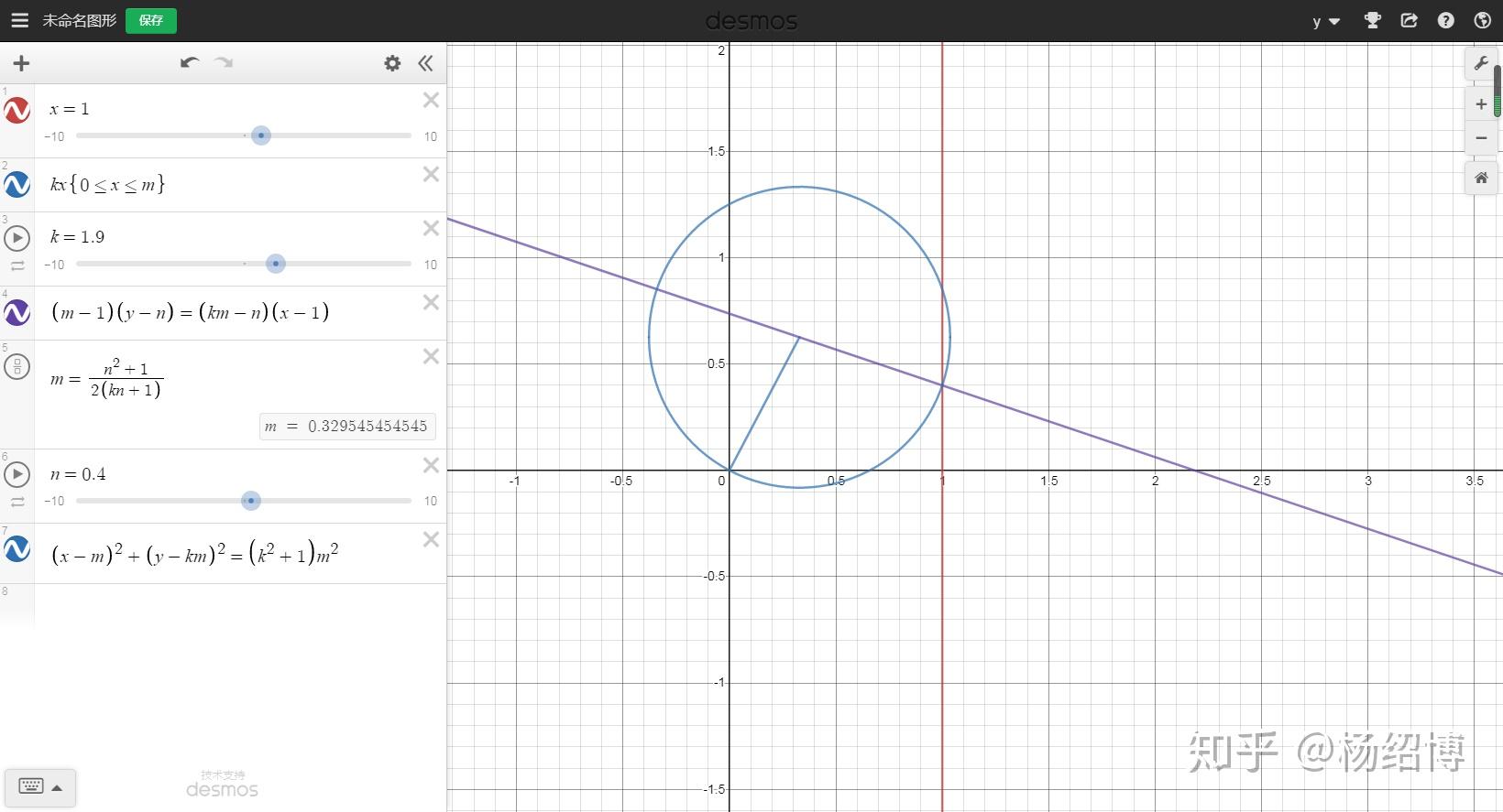 Desmos使用示例 - 知乎