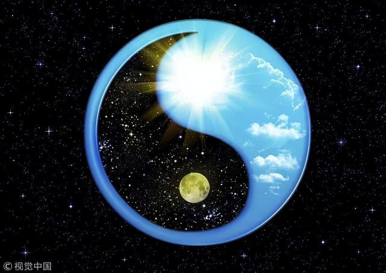 宇宙万事万物在运动中普遍联系,相互作用,缘聚而生,缘散而灭,阴中有阳