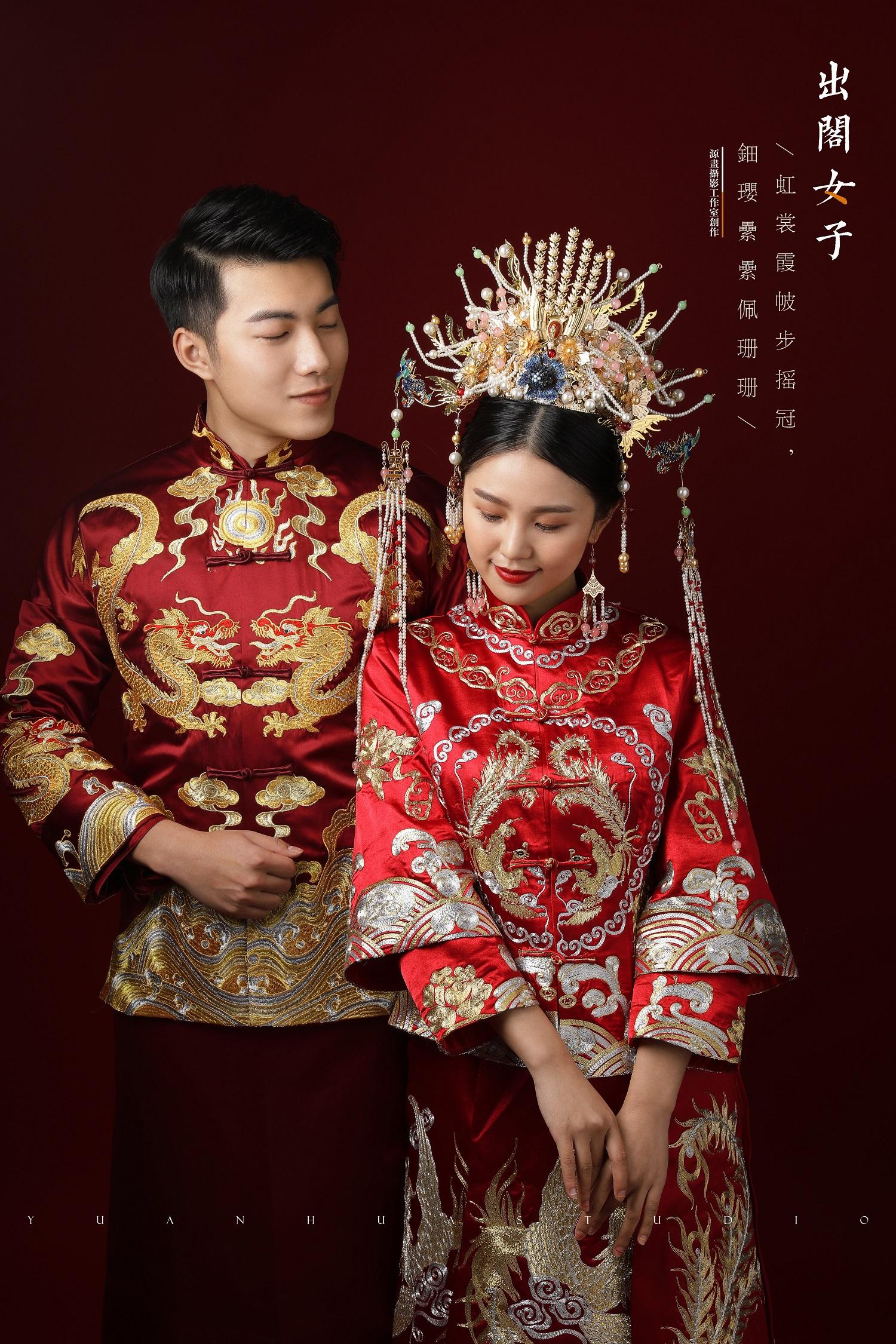 成都婚纱照 成都婚纱摄影 中式婚纱照这样拍才