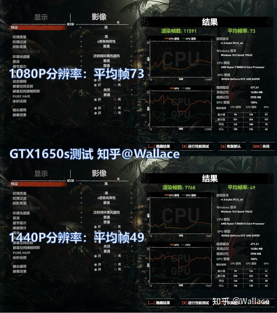 显卡评测第2期:gtx1650s评测