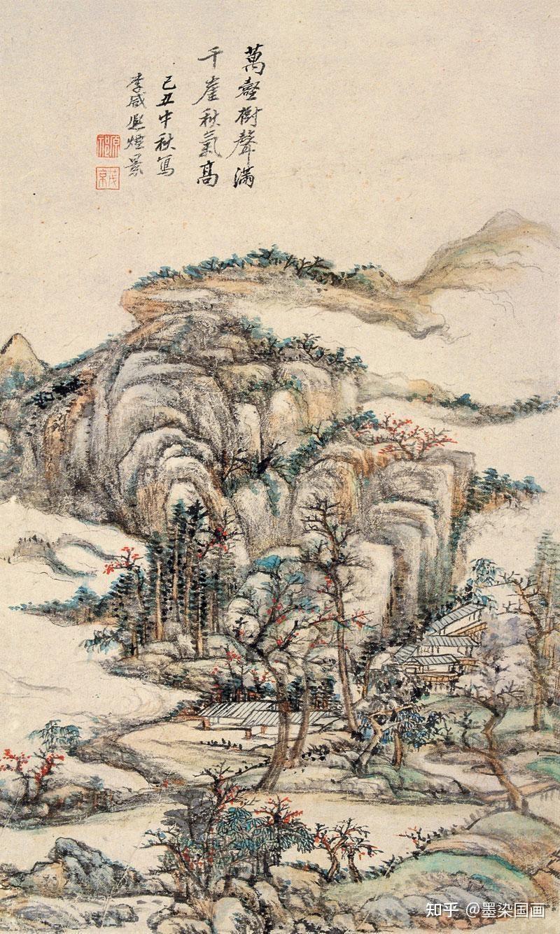 以古为师,化古为我--王原祁青绿山水欣赏