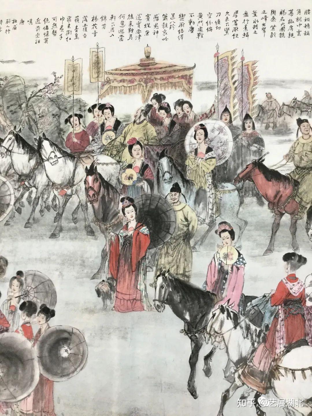 反复打磨，自是精品——孙恩道创作唐人游春图侧记 - 知乎
