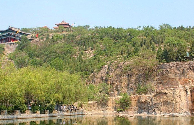 菏泽必去的景点菏泽金山低音号免费语音导游