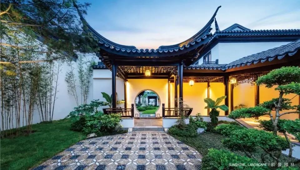 融创61藏马山阿朵小镇景观寻味清雅中式生活