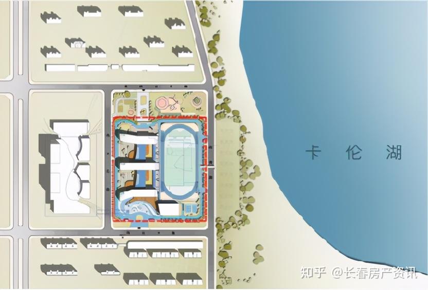 九台区卡伦湖力旺实验学校规划图学住一体,成就新理念城市基础为保证
