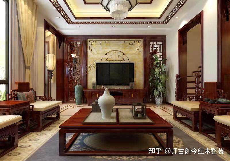 中式红木全屋定制流程,值得一看 - 知乎