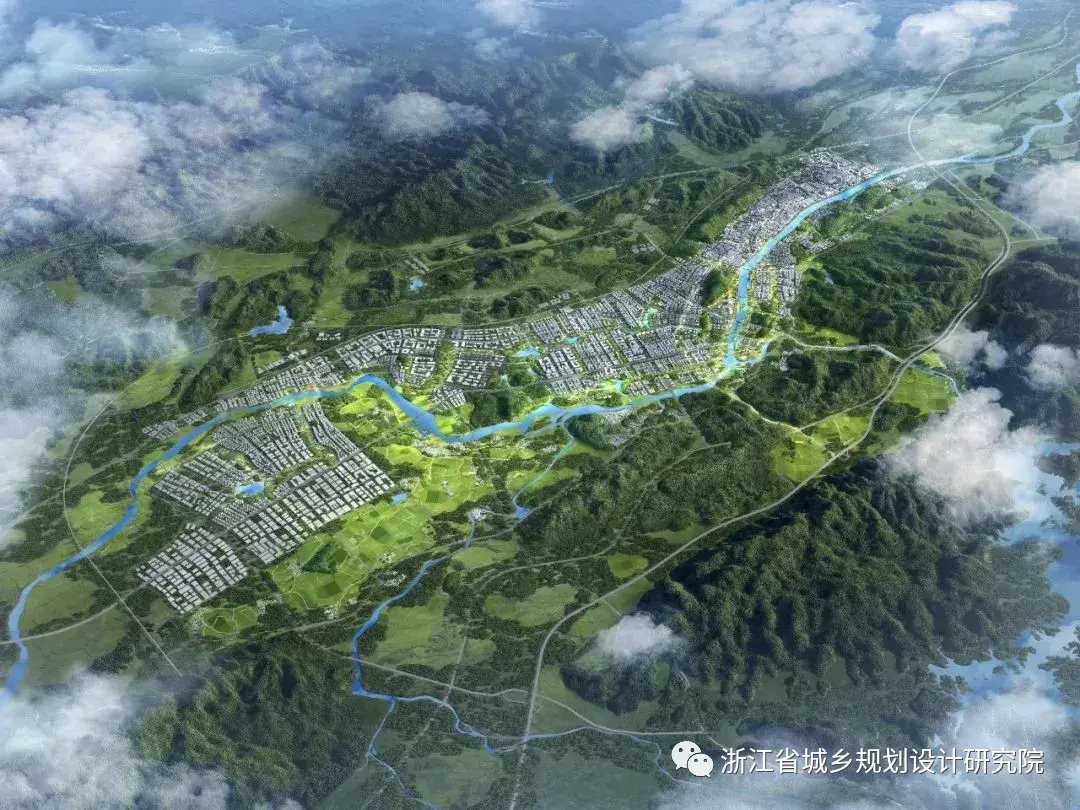 江山市城北规划图图片