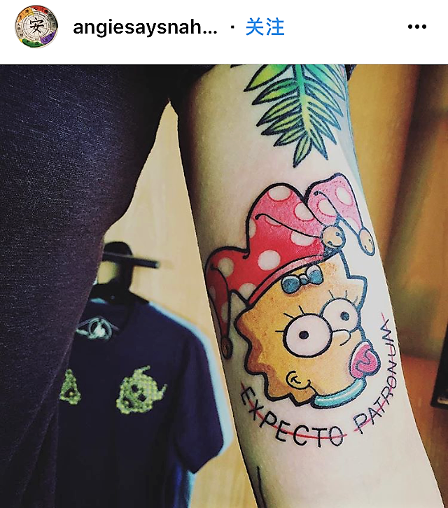 辛普森纹身图案合集