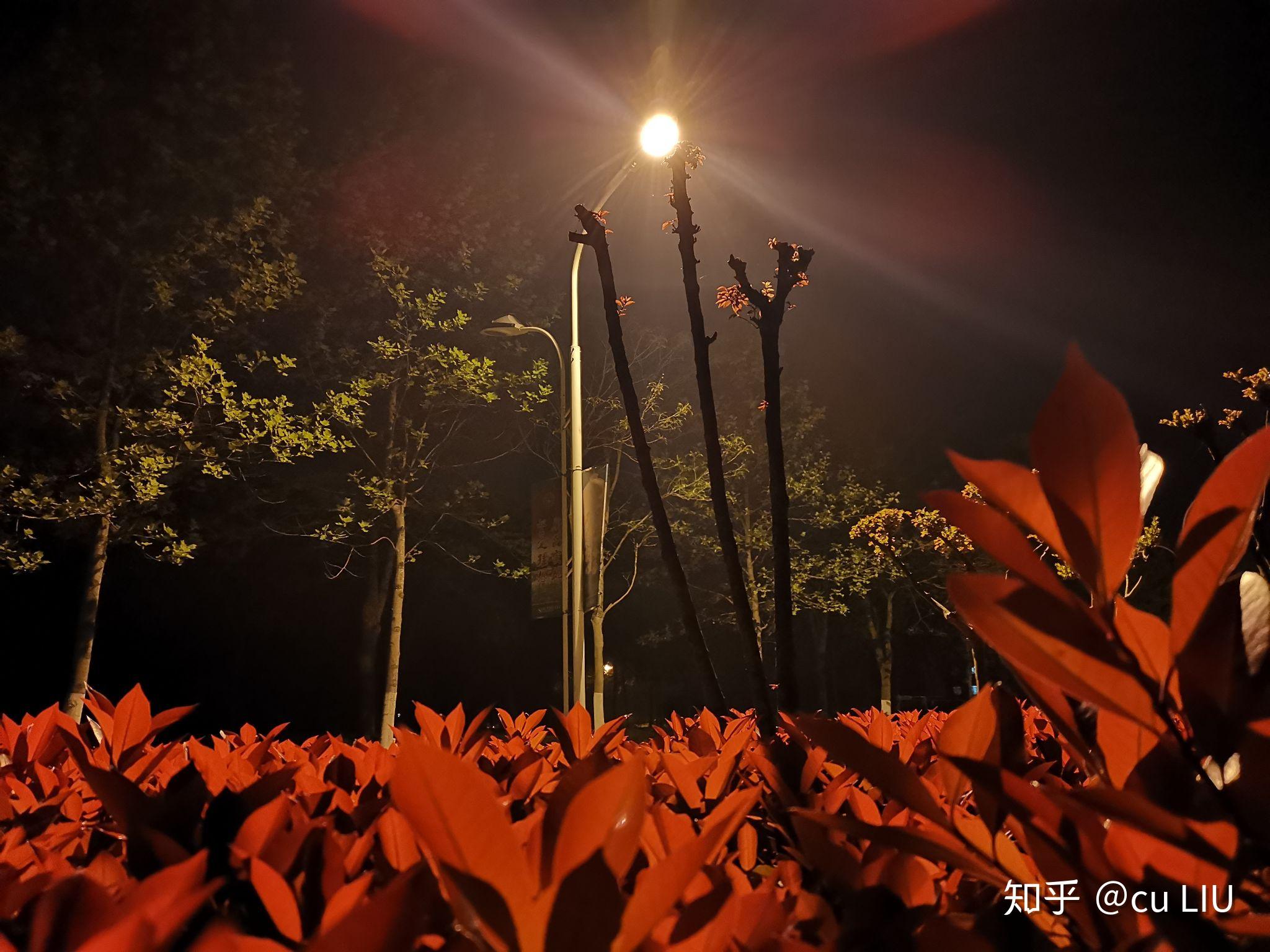 炫光严重,感觉是浴霸设计的问题,或者镜头缺少镀膜,夜间拍摄,路灯炫光