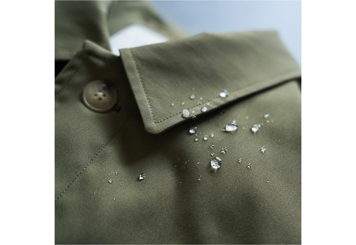 最著名的是 burberry 风衣所采用的嘎巴甸面料(gabardine),它是一种棉