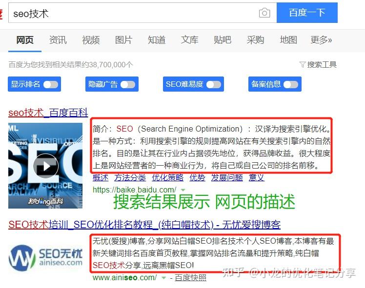 网页摘要优化:Description是什么意思和使用攻略 - 知乎