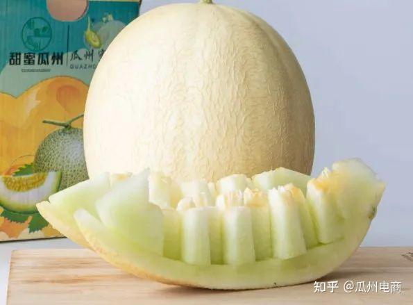 瓜州银蒂白兰瓜，蜜瓜中的哈根达斯 - 知乎