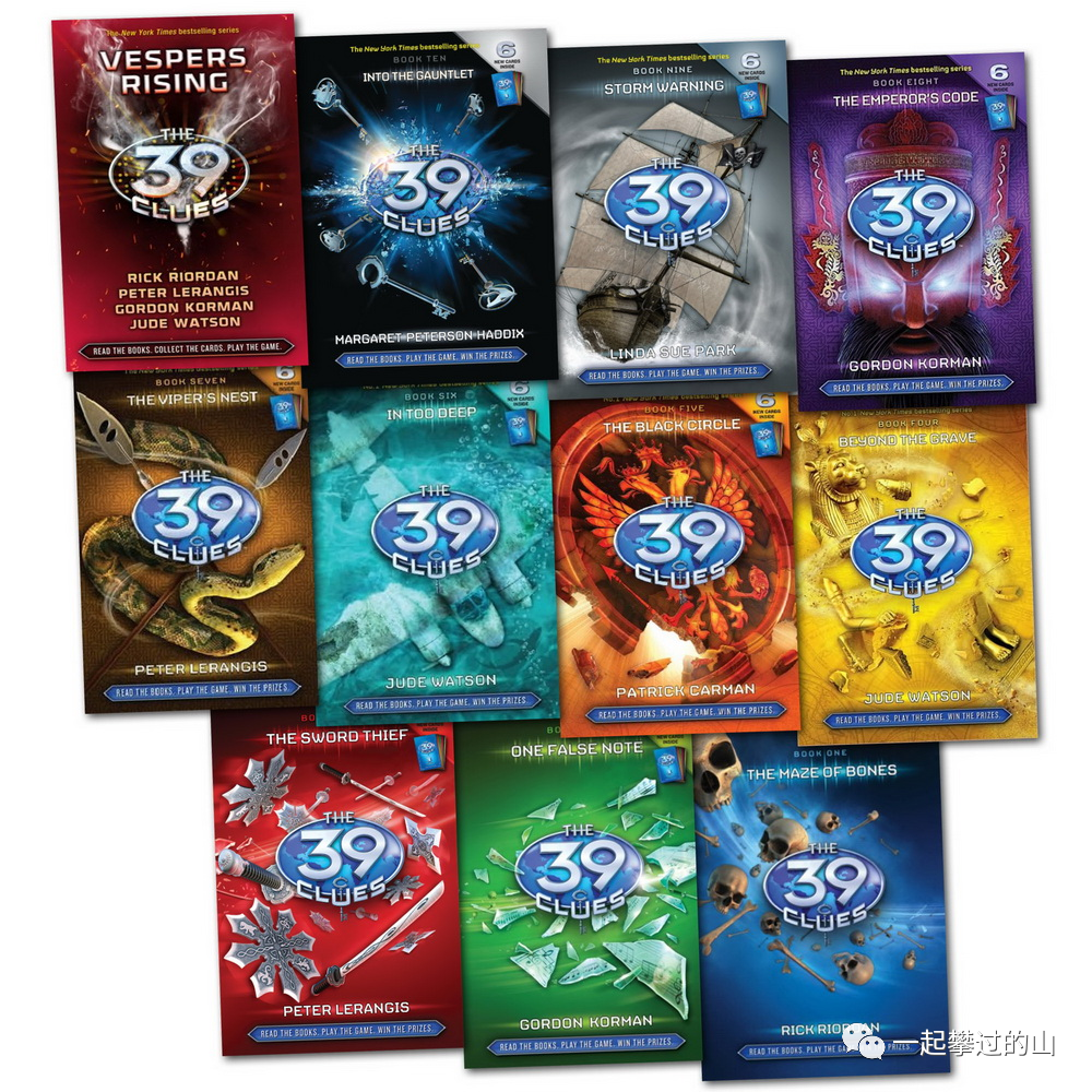 The 39 Clues Series Complete Collection Books 1 -11 - 知乎