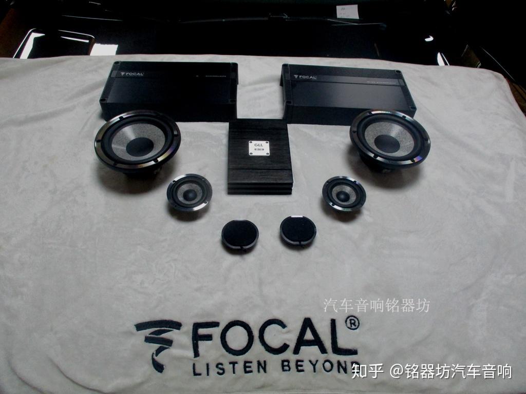 20款大众途锐升级法国劲浪hiend级三分频乌托邦no7汽车音响