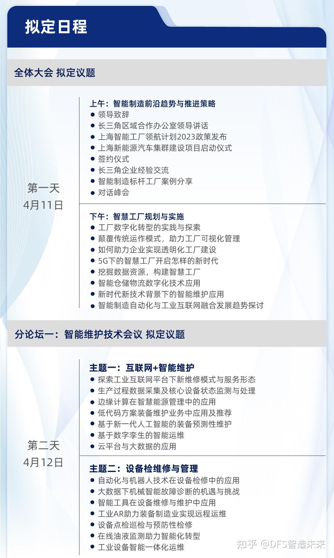 2023第二届长三角智能制造高峰论坛，四大主题专场重磅来袭 - 知乎