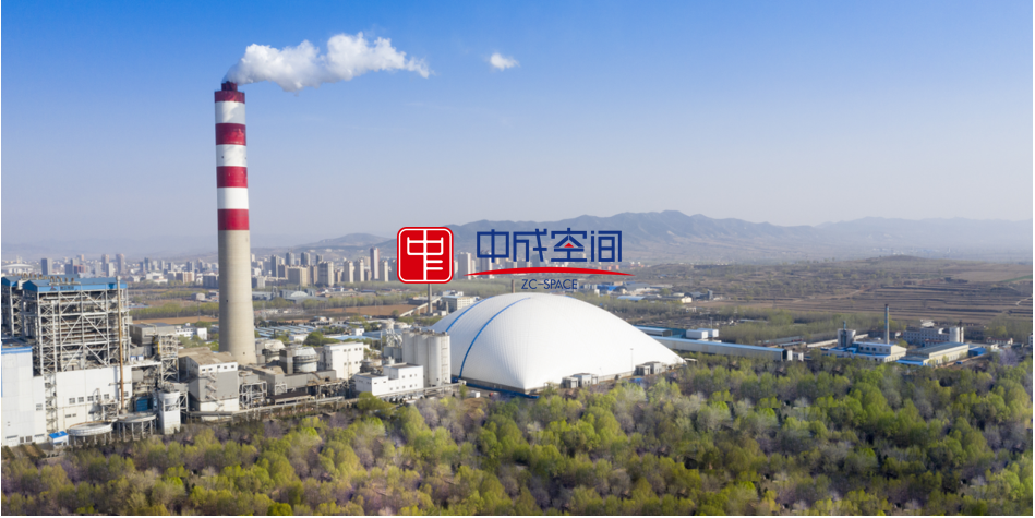 气膜美学中成空间气膜建筑美学赏析之王曲电厂篇