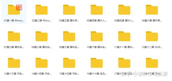 Rhino(犀牛)软件教程资料_犀牛的资料- 精作网