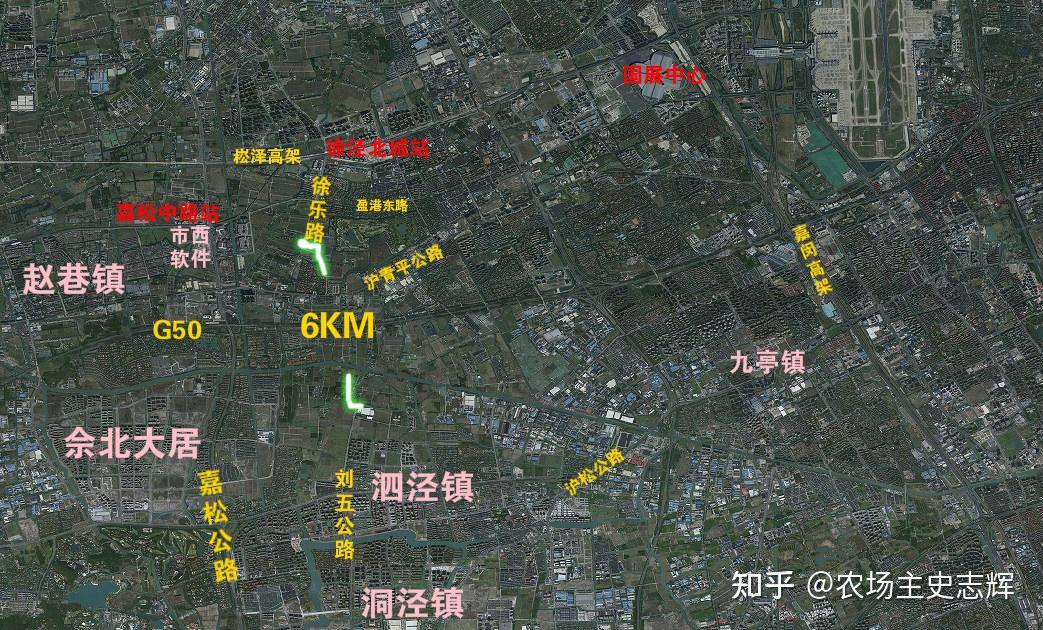 来了徐乐路青浦区崧泽大道松江区刘五公路至虹桥第二通道