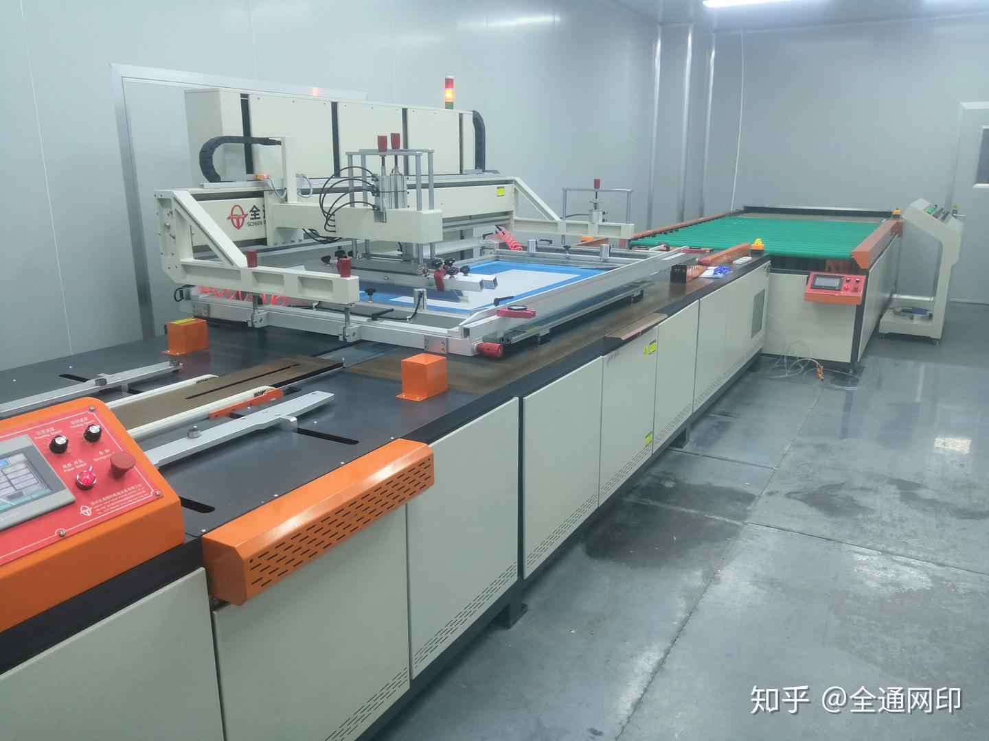 全自动丝印机的丝网印刷工艺简述 - 知乎