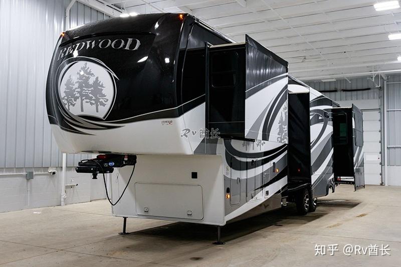 进口五轮鹅颈拖挂房车豪华奢侈品牌redwood红杉391rd带5个拓展