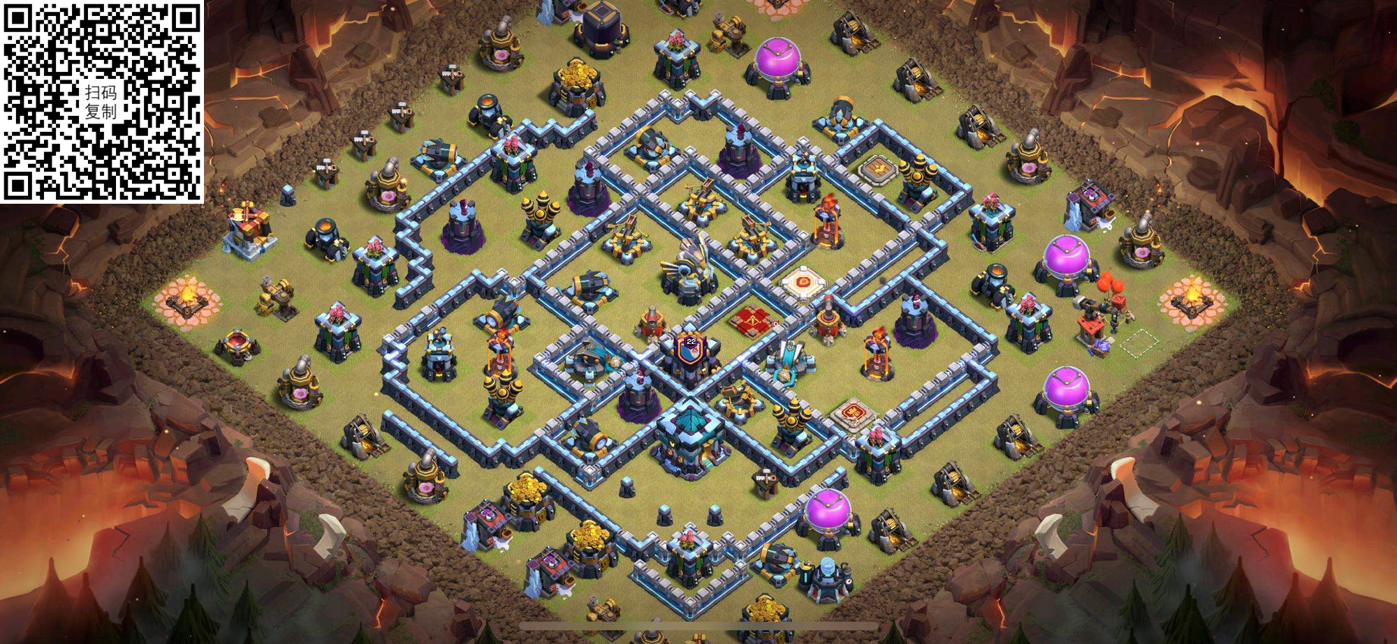 部落冲突13本丨来自atnattax部落的10个阵型分享