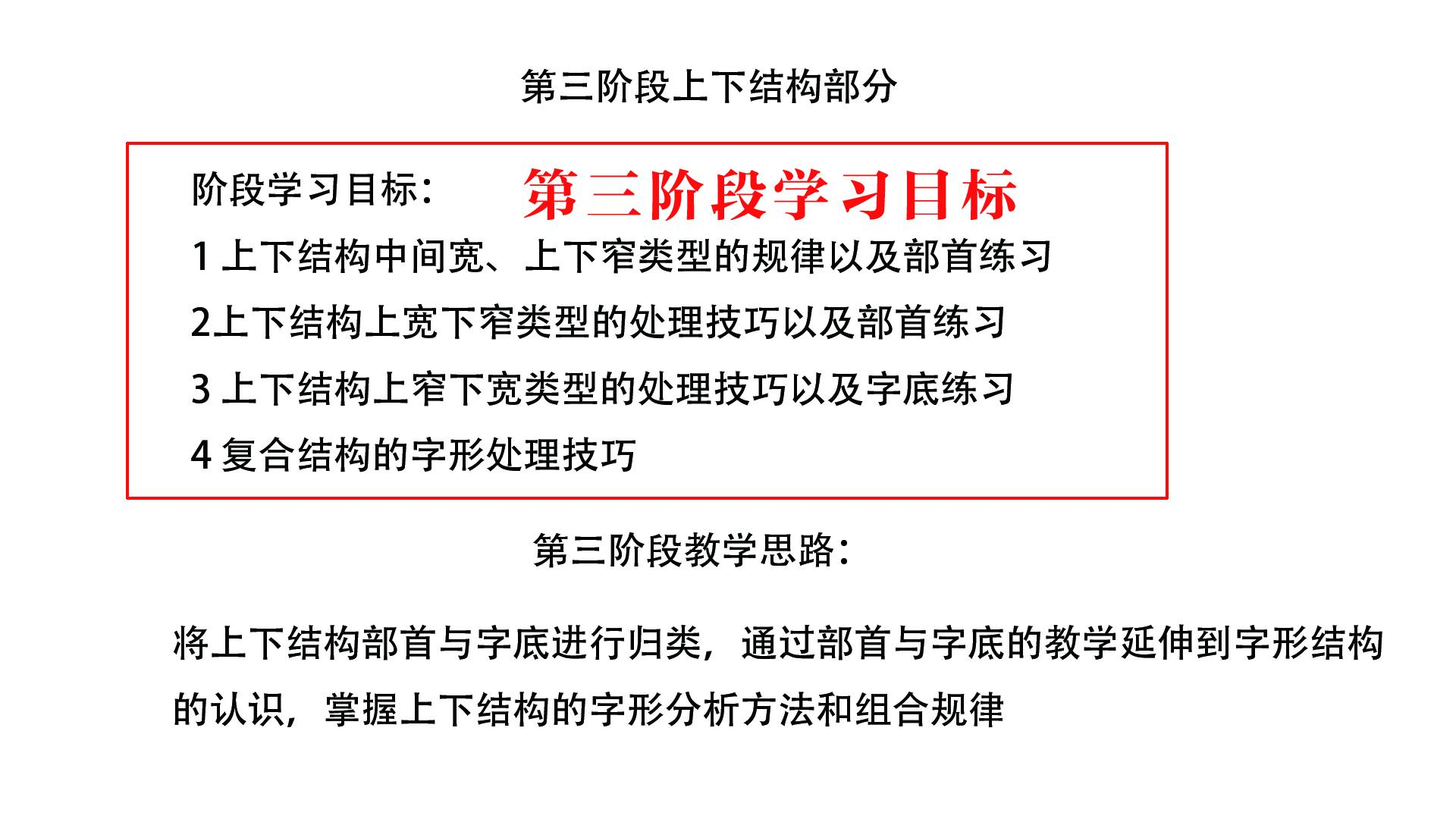 課程大綱分六個章節25小節以上就是對少兒硬筆課程體系內容的分享