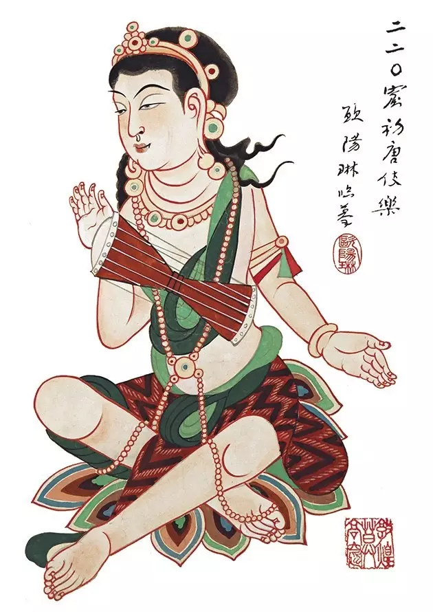 敦煌壁画复原图重新揭开大美敦煌千年面纱