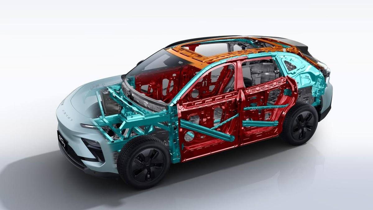 化平台类似,还可以应用于轿车,使用非承载式车身的硬派越野车等车型