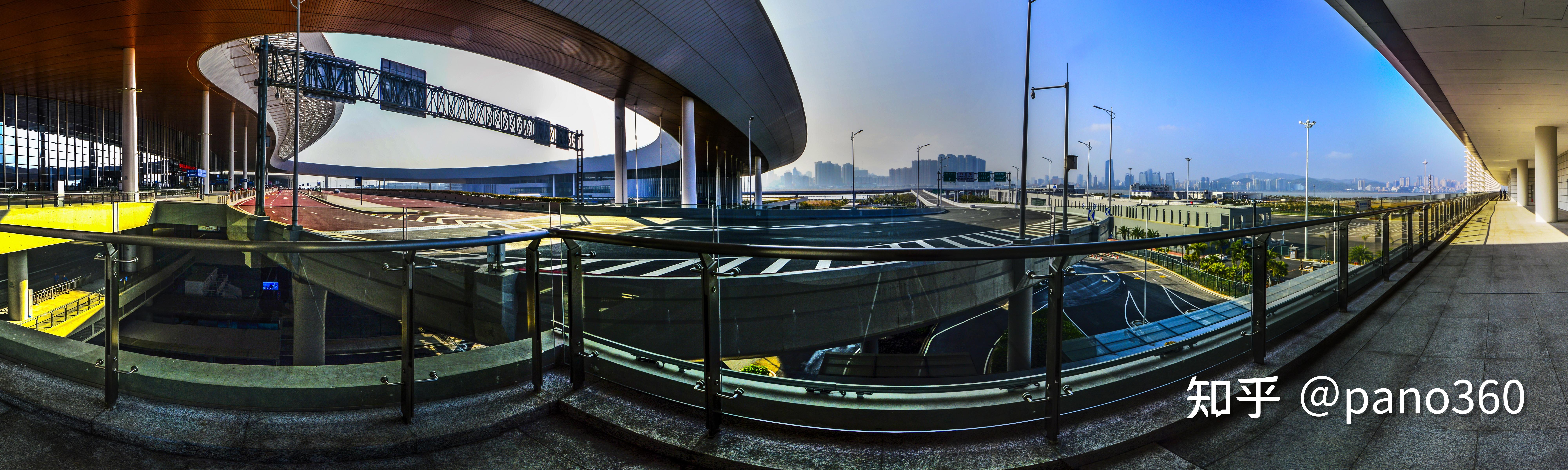 vr全景  港珠澳大桥枢纽珠海公路口岸广场