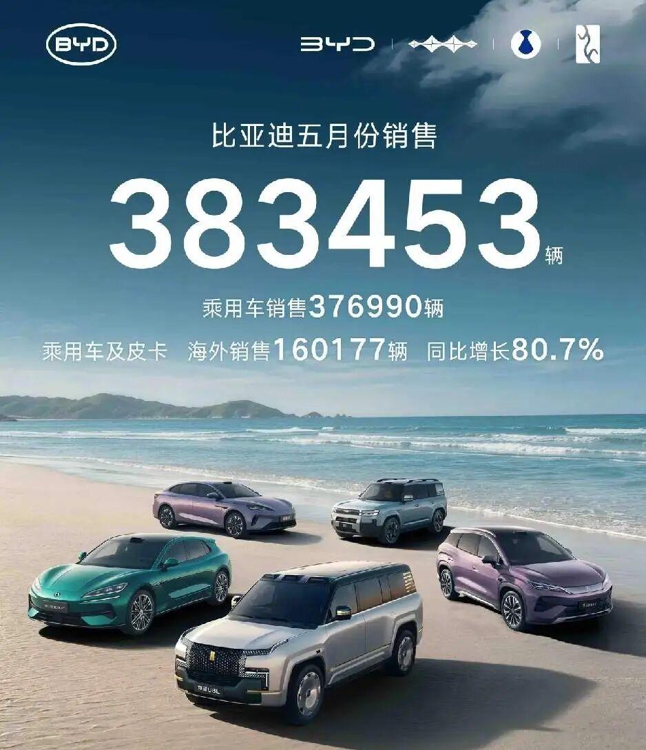 月底了,来猜猜比亚迪这个月能卖多少