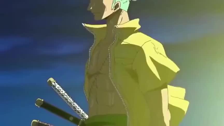 4k超清视觉盛宴!索隆炼狱鬼斩!