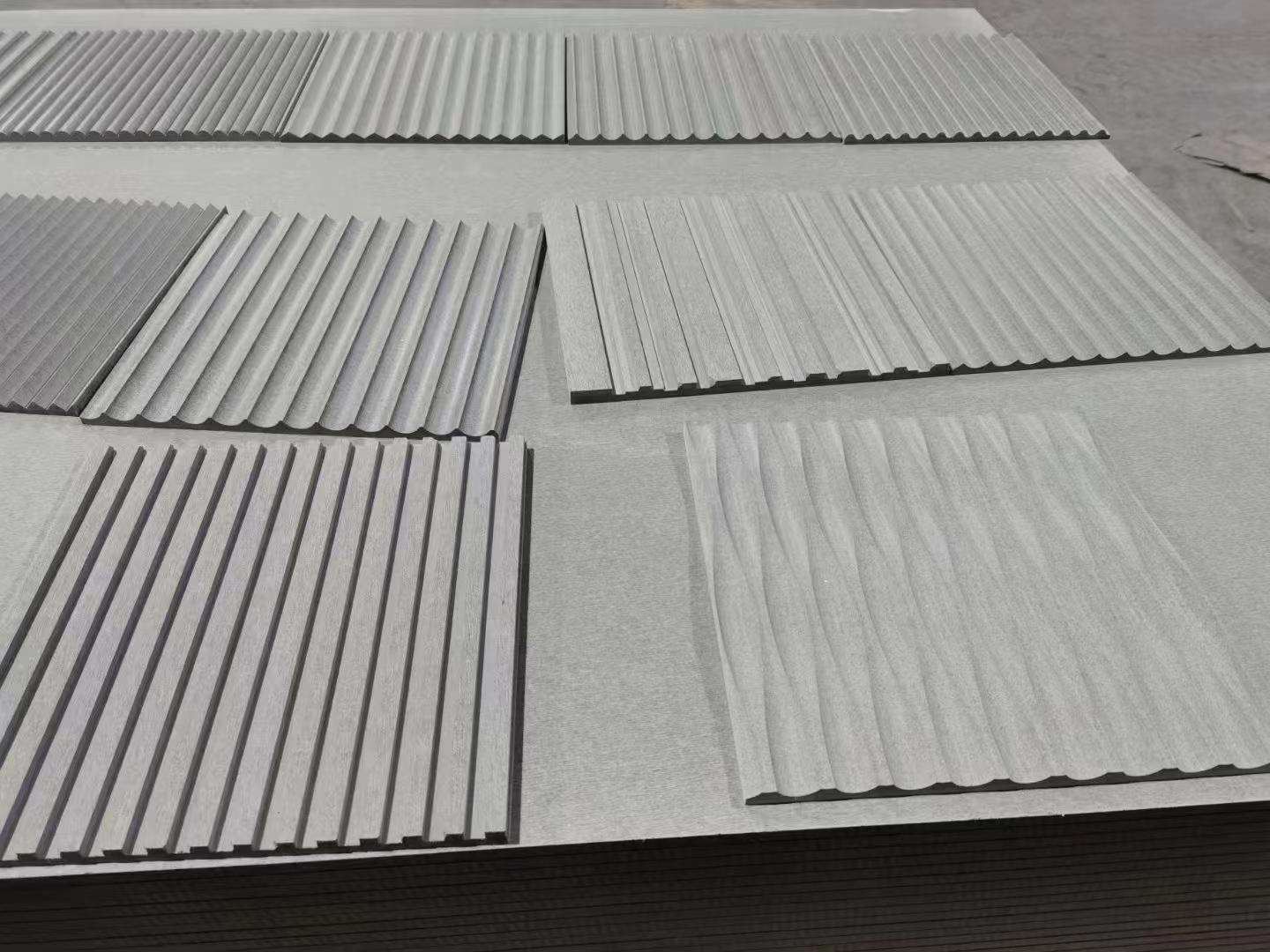 新型材料装饰水泥板水泥拉槽板水泥波浪板