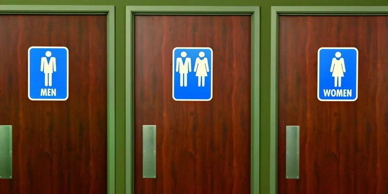 无性别公厕图片