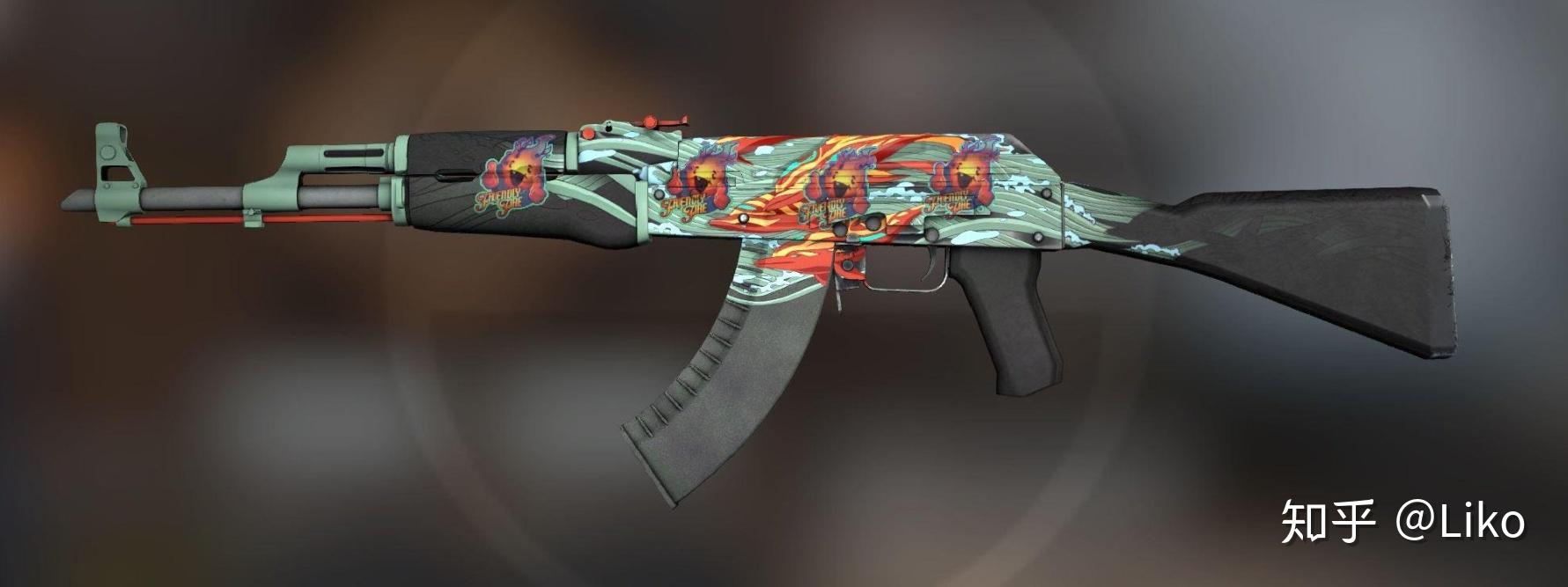 csgo深海复仇贴纸搭配