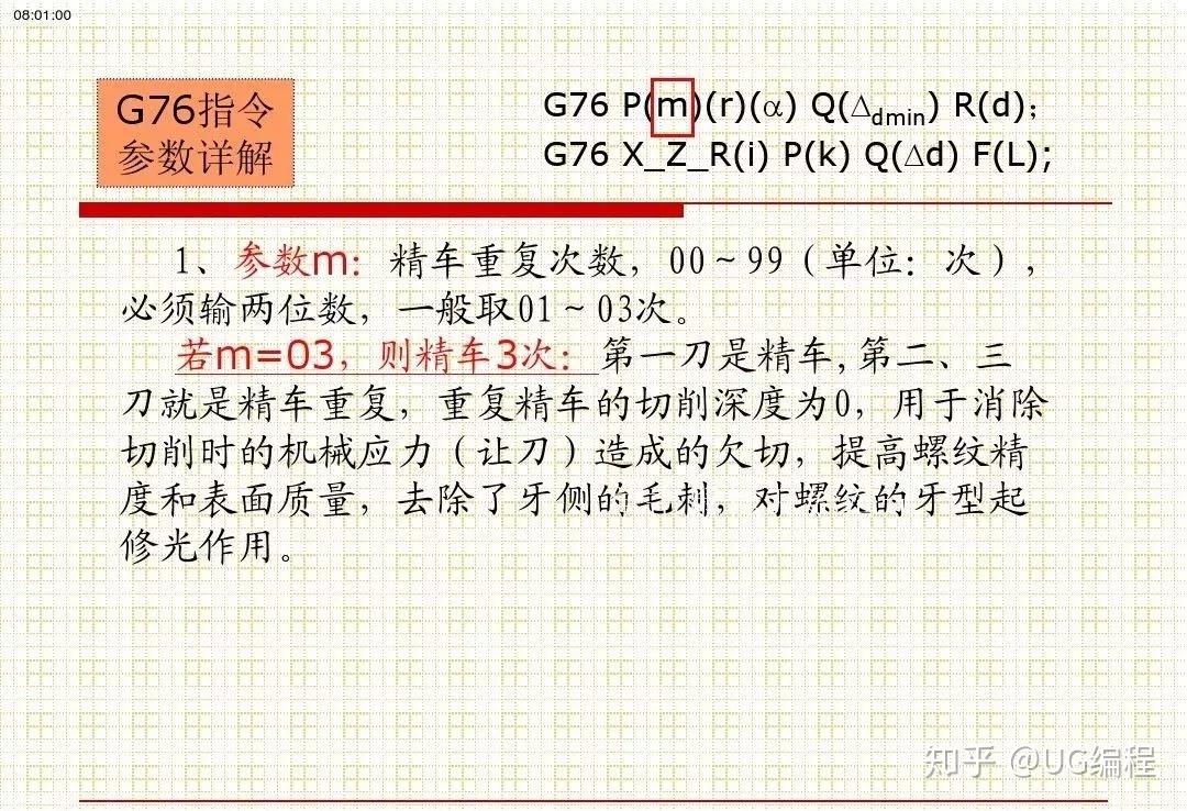 g76复合型螺纹最牛讲解 - 知乎