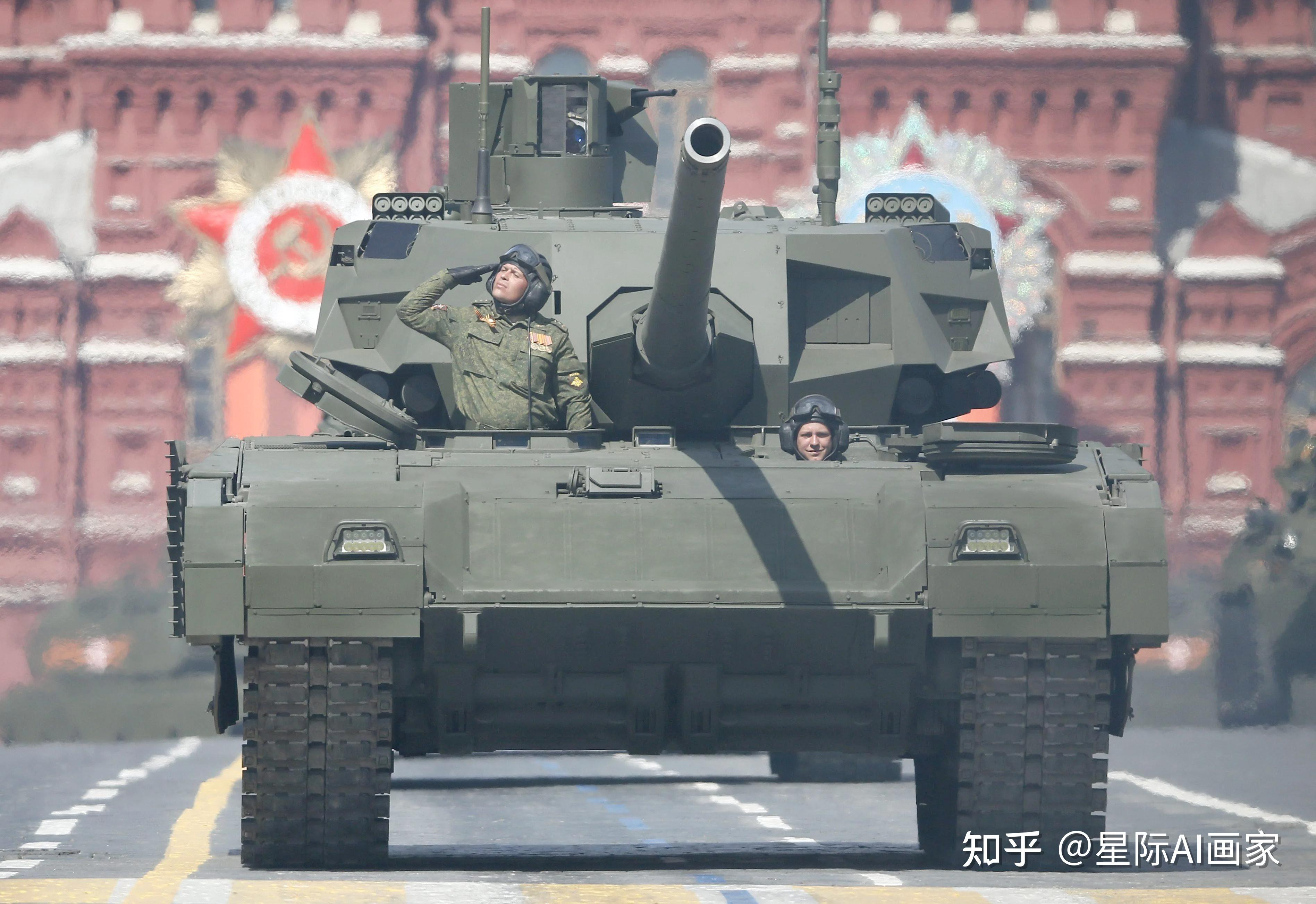 莫斯科胜利日阅兵展示T-14“阿玛塔”坦克在内的最新武器 - 2021年5月9日, 俄罗斯卫星通讯社