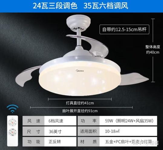 风扇灯实用吗?风扇灯的优缺点,风扇灯隐形的好还是扇叶的好,风扇灯哪个牌子好,好用的风扇灯推荐 - 知乎