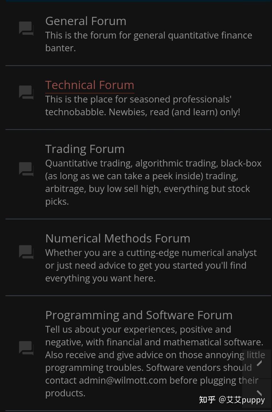 量化百宝袋：国外量化论坛+网址合集- 知乎