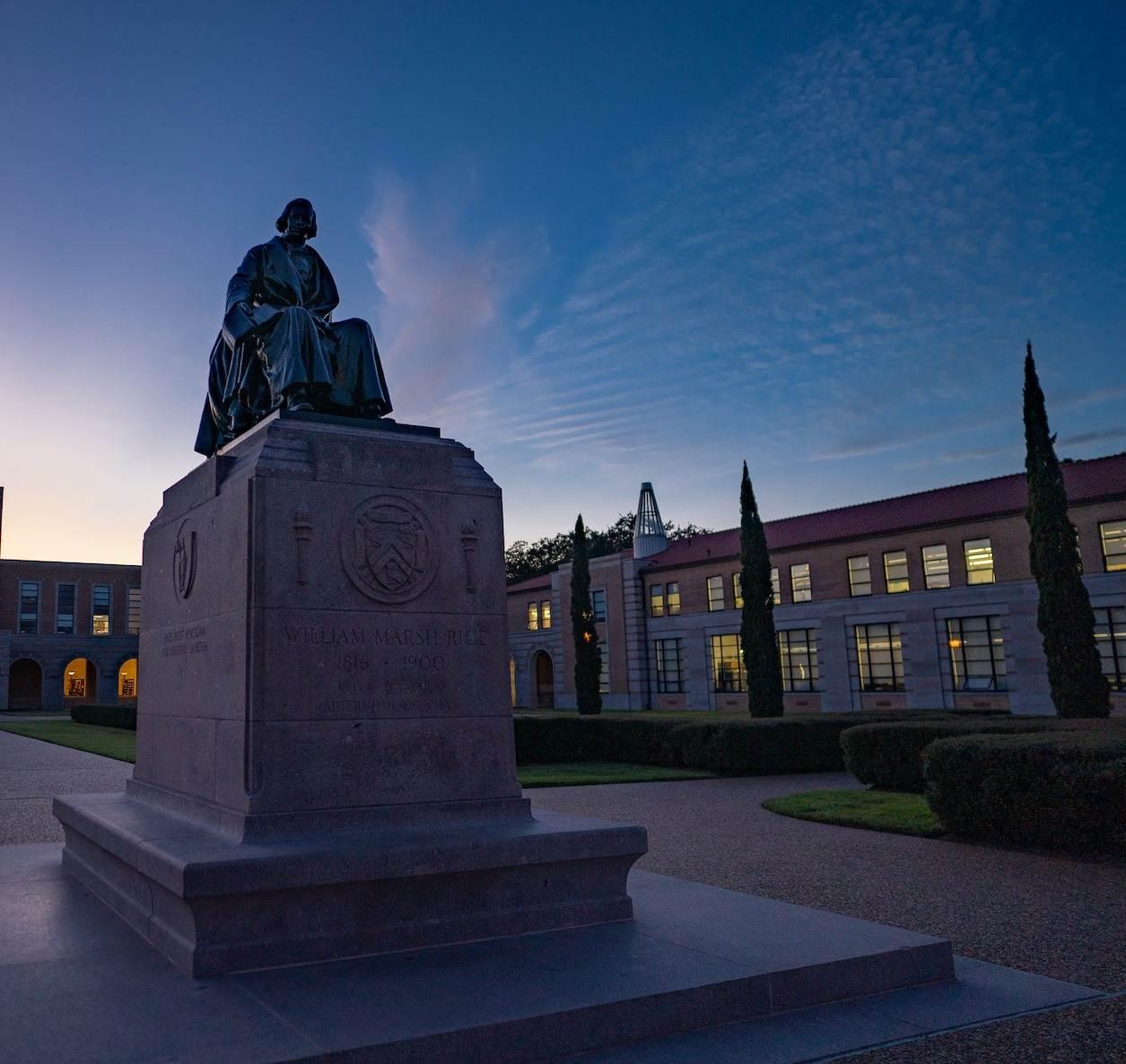 rice university学校基本信息成立时间:1891年位置:德克萨斯州,休斯敦