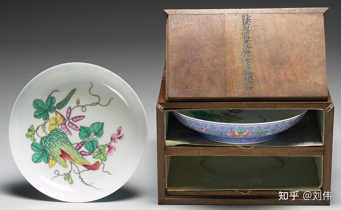 彩瓷之珐琅彩- 知乎