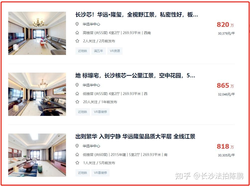 倒挂200万!长沙华远华中心法拍房,豪华一线江景大平层 - 知乎