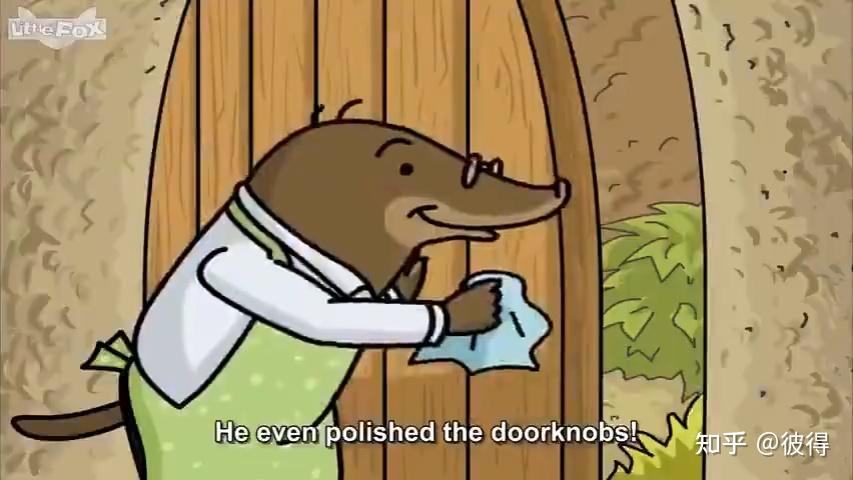 he moved a chair to clean under it.