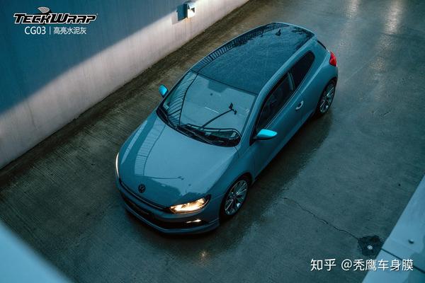 更带感的帅酷本酷teckwrap美国秃鹰cg03高亮水泥灰贴膜的大众尚酷