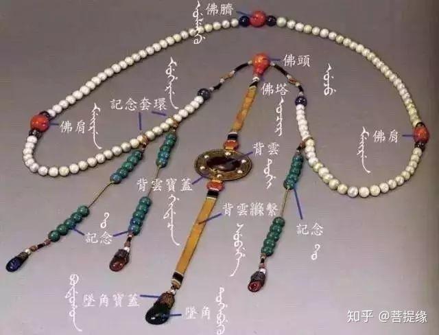 清朝官服上朝珠究竟有多美 - 知乎