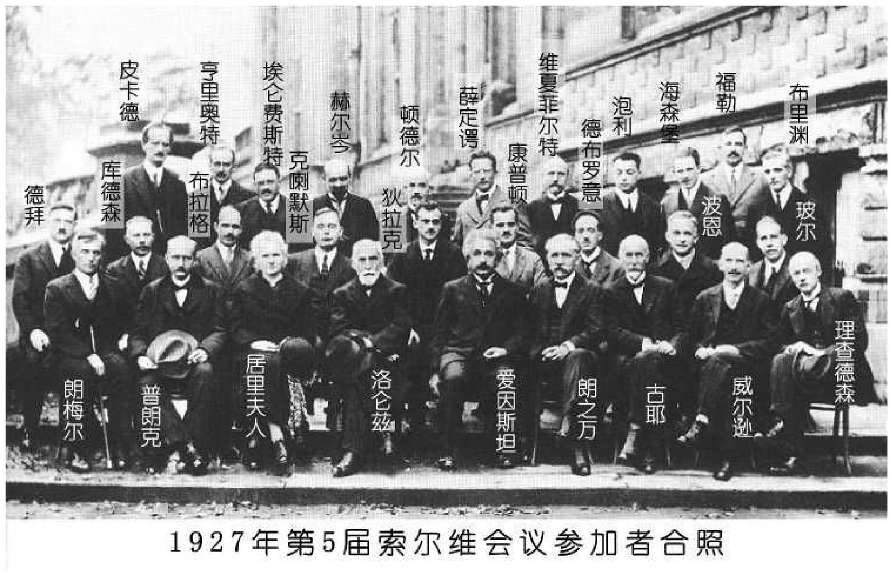 第五届索尔维会议,爱因斯坦,薛定谔,德布罗意为首的少数派与玻尔为首