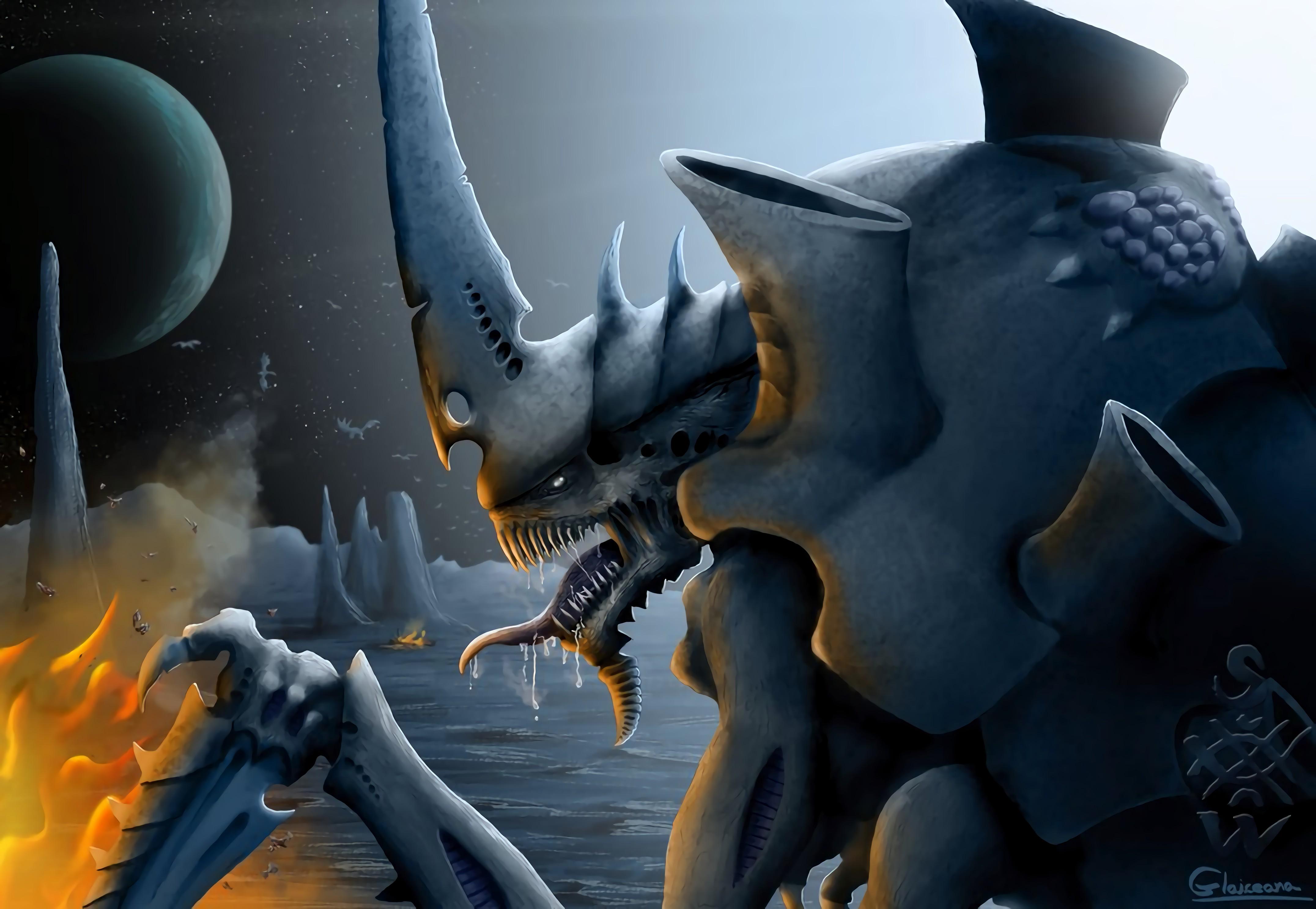 【战锤百科】6米高的泰伦怪物虫巢暴君 - 知乎