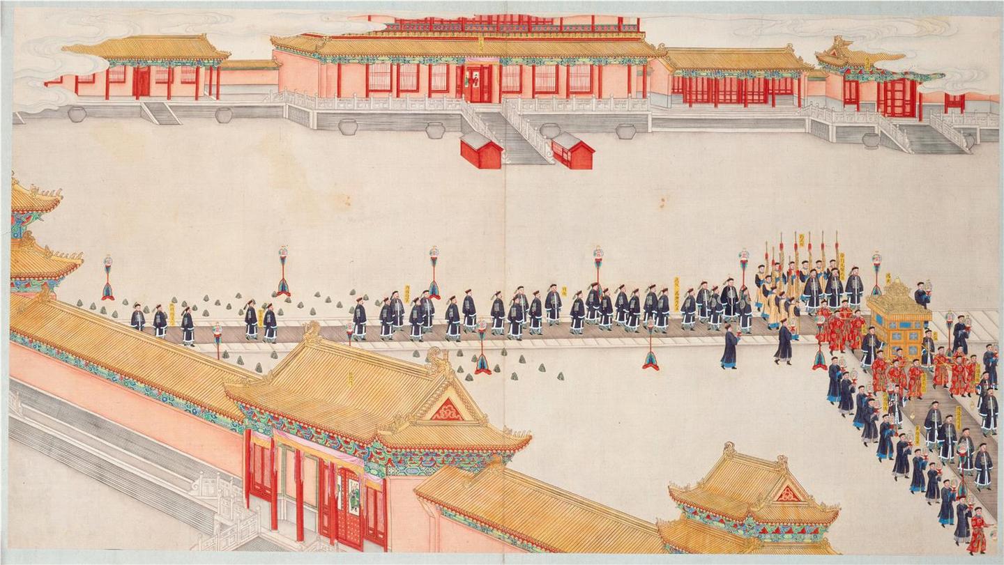 光绪帝大婚典礼全图 - 知乎