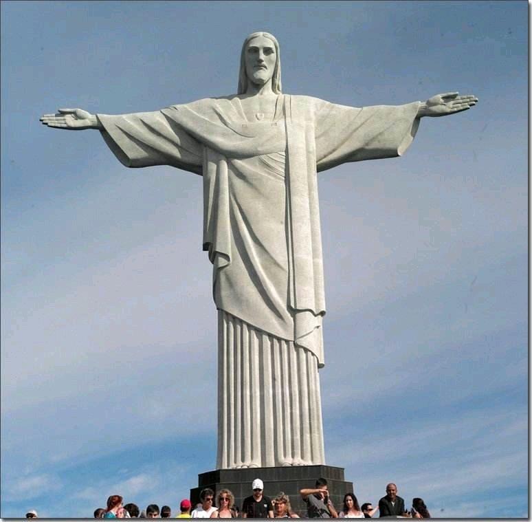 巴西基督像高清图片图片