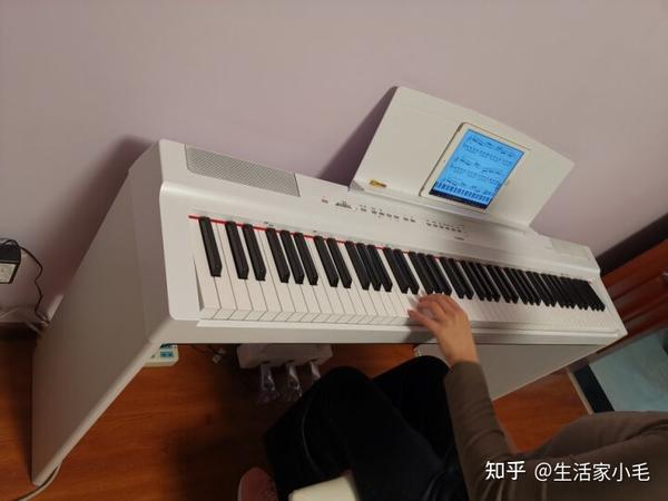 三踏板琴盖类型:无琴盖键盘数:88键颜色:黑色三,雅马哈p125b网友评测